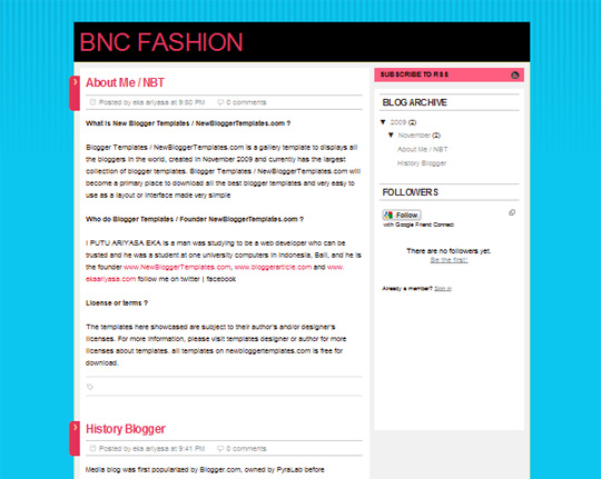 BNC Fashion