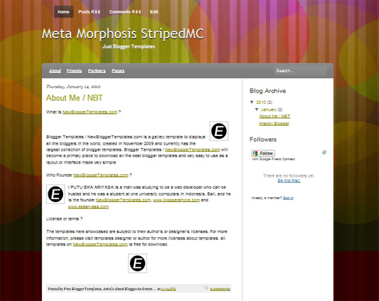 Meta Morphosis StripedMC